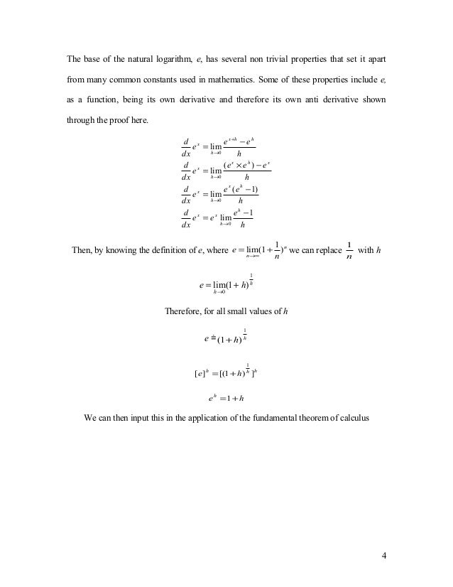 Math extended essay