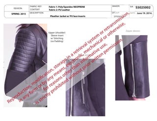 Jacket - Tech pack example | PDF