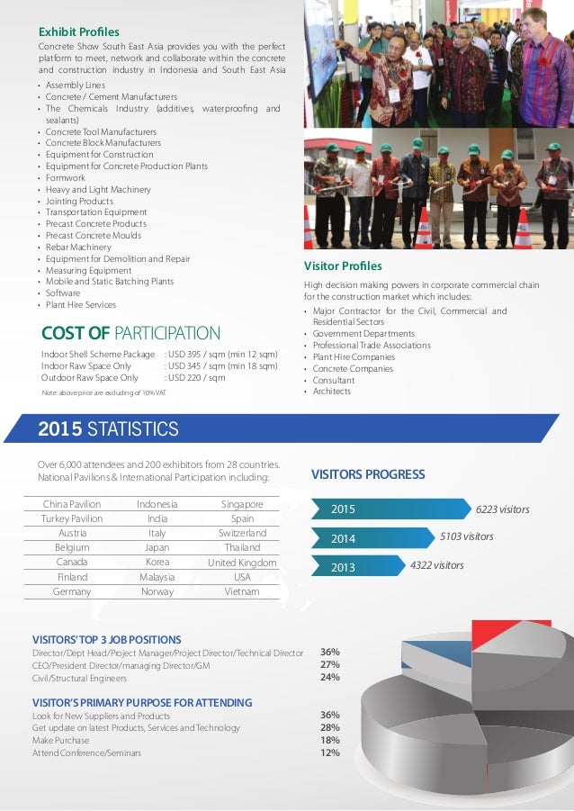 concrete show 2016 brochure concrete companies flyer