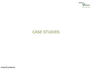 CASE STUDIES
2
Rural is the Future
Private & Confidential
 