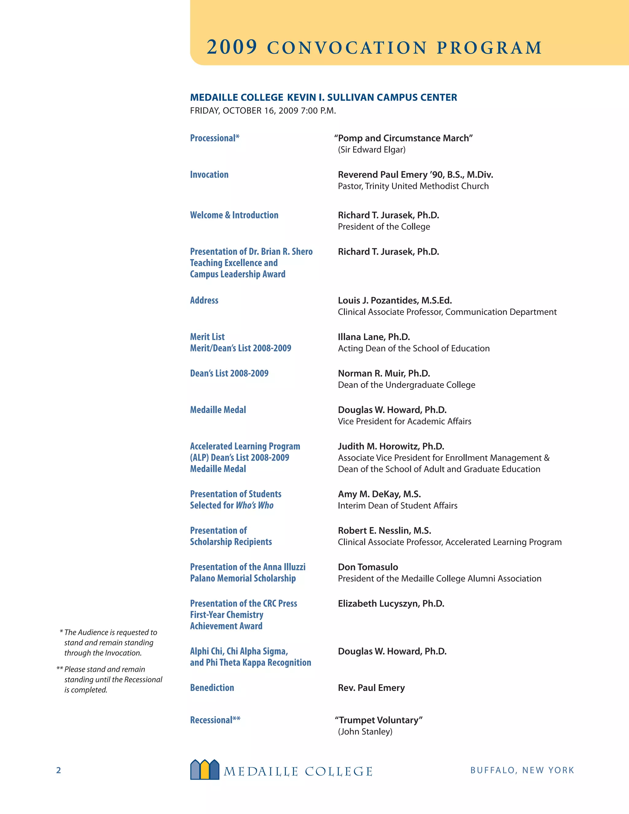 honors_convocation_2009 | PDF