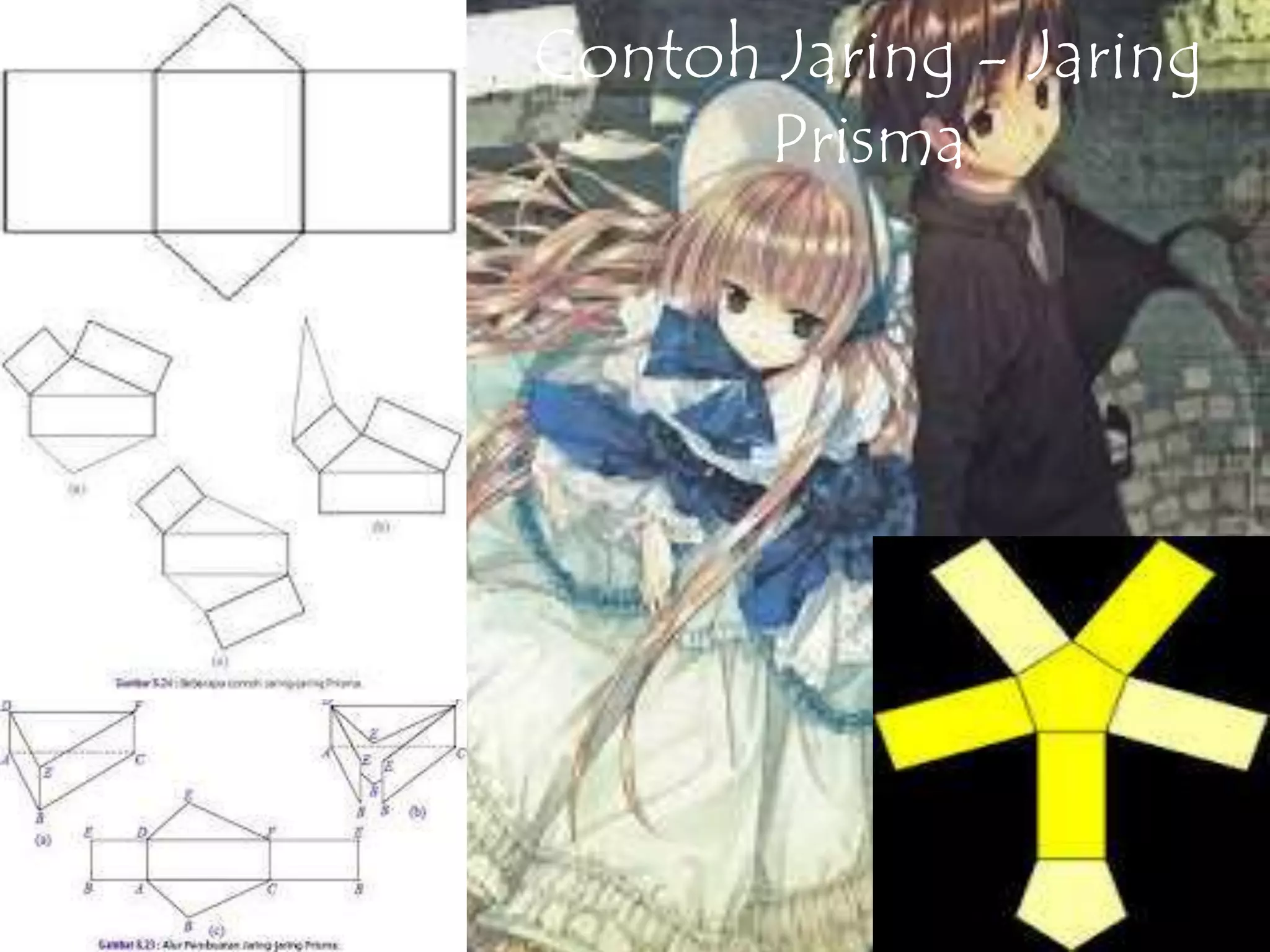 Contoh Jaring - Jaring
Prisma
 