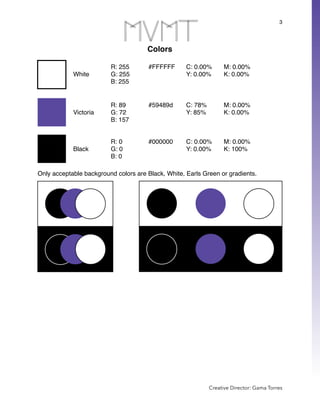 Vmp Color Design MVMT Branding | PDF