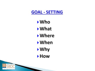 Who
What
Where
When
Why
How
 