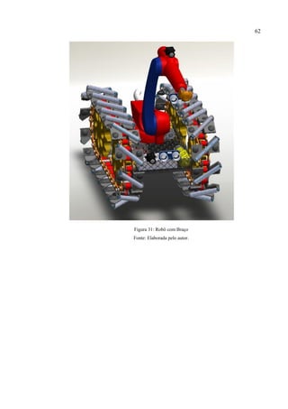 62
Figura 31: Robô com Braço
Fonte: Elaborada pelo autor.
 