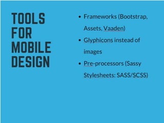 Responsive Design & Accessibility