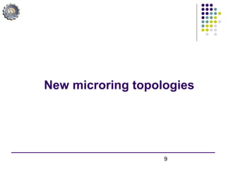 9
New microring topologies
 