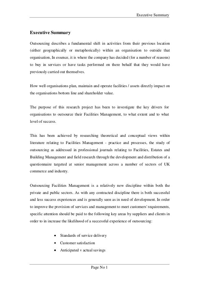 Mba dissertation outsourcing picture