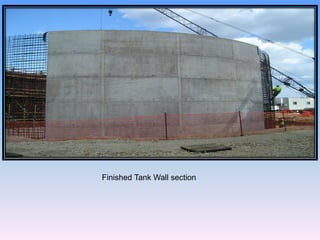 Finished Tank Wall section
 