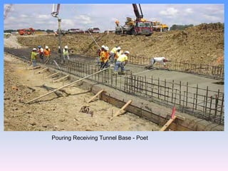 Pouring Receiving Tunnel Base - Poet
 