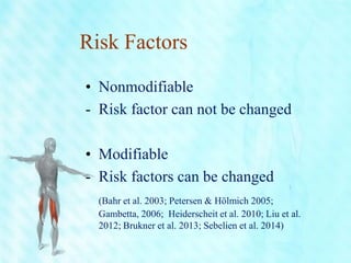 Nonmodifiable Risk Factor Interventions for prevention and rehabilitation of hamstring injuries | PDF