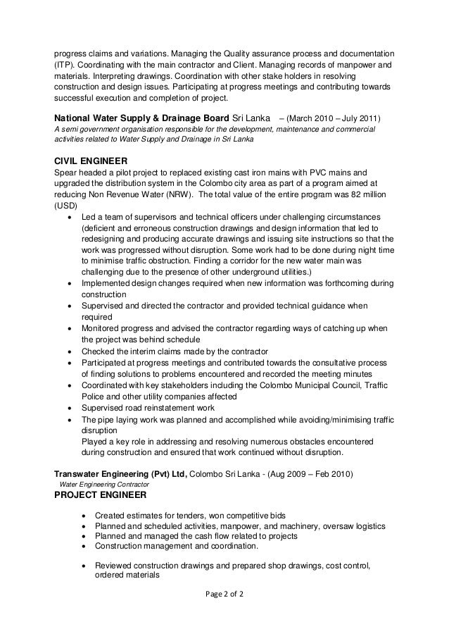 civil engineer construction management resume civil engineer construction management resume