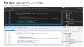 Productivity Enhencement with Visual Studio | PPT