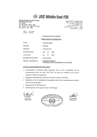 Lineesh-Certificate