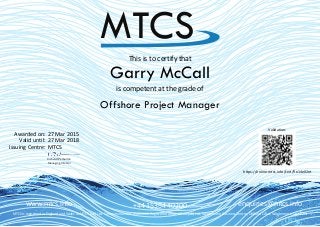 enquiries@mtcs.info+44 15394 40200www.mtcs.info
MTCS
Richard Warburton
Managing Director
MTCS is registered in England and Wales as MTCS (UK) Ltd. Company number: 05003068. Registered oﬃce: MTCS (UK) Ltd, Windermere Business Centre, Oldﬁeld Court, Windermere, LA23 2HJ
 