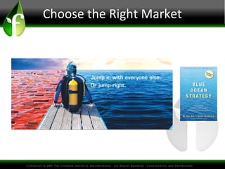 Choose the Right Market
 