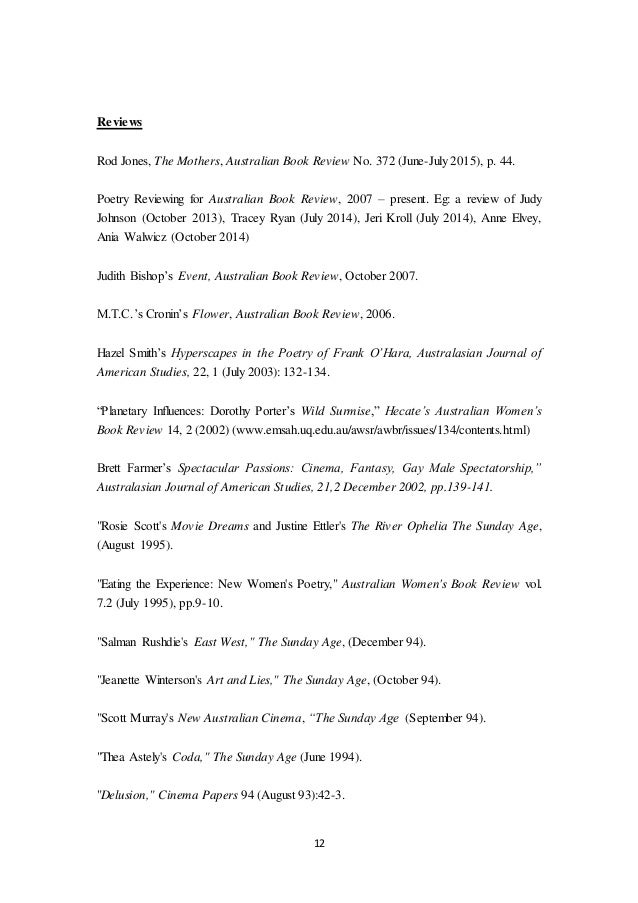 Dr Rose Lucas Cv 16