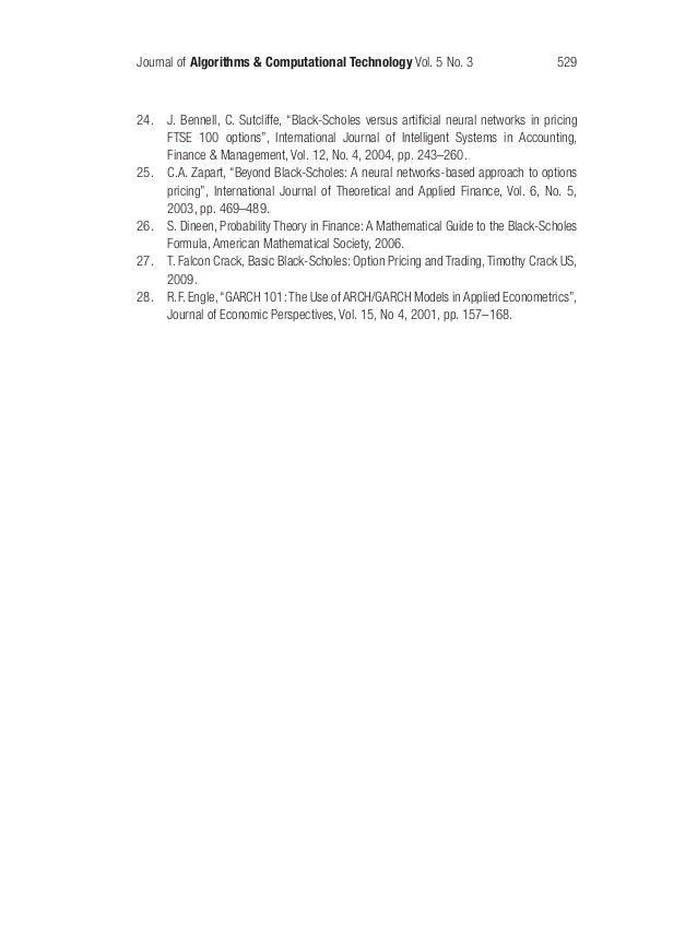 Basic black-scholes option pricing and trading crack pdf