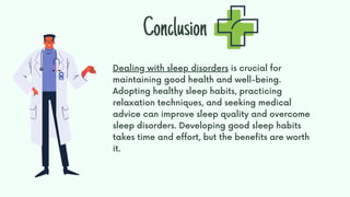 8 Effective ways to deal with Sleep Disorders | Solh Wellness | PDF