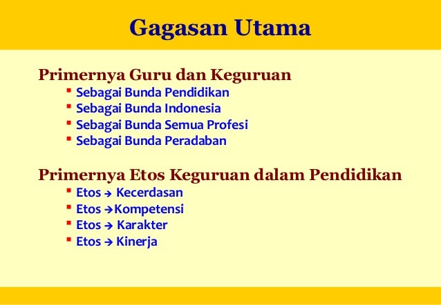 8 Etos Keguruan