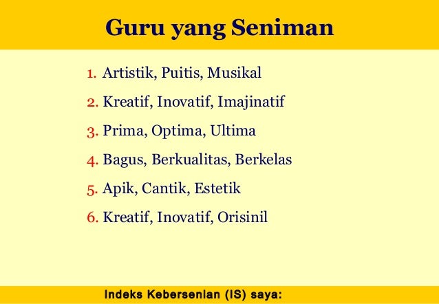 8 Etos Keguruan