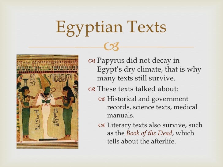 Egyptian Achievements