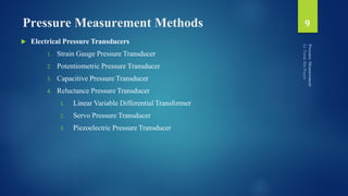 Electronic Measurement - Pressure Measurement | PDF