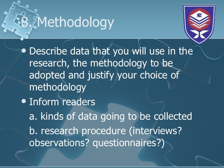 Elements of research proposal ppt image