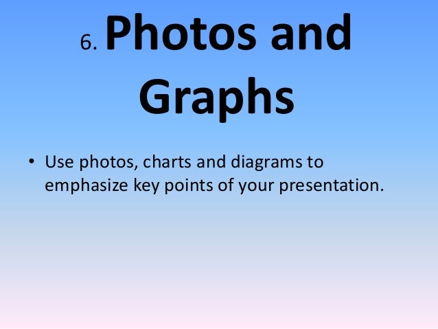 8 ELEMENTS OF A GOOD PRESENTATION