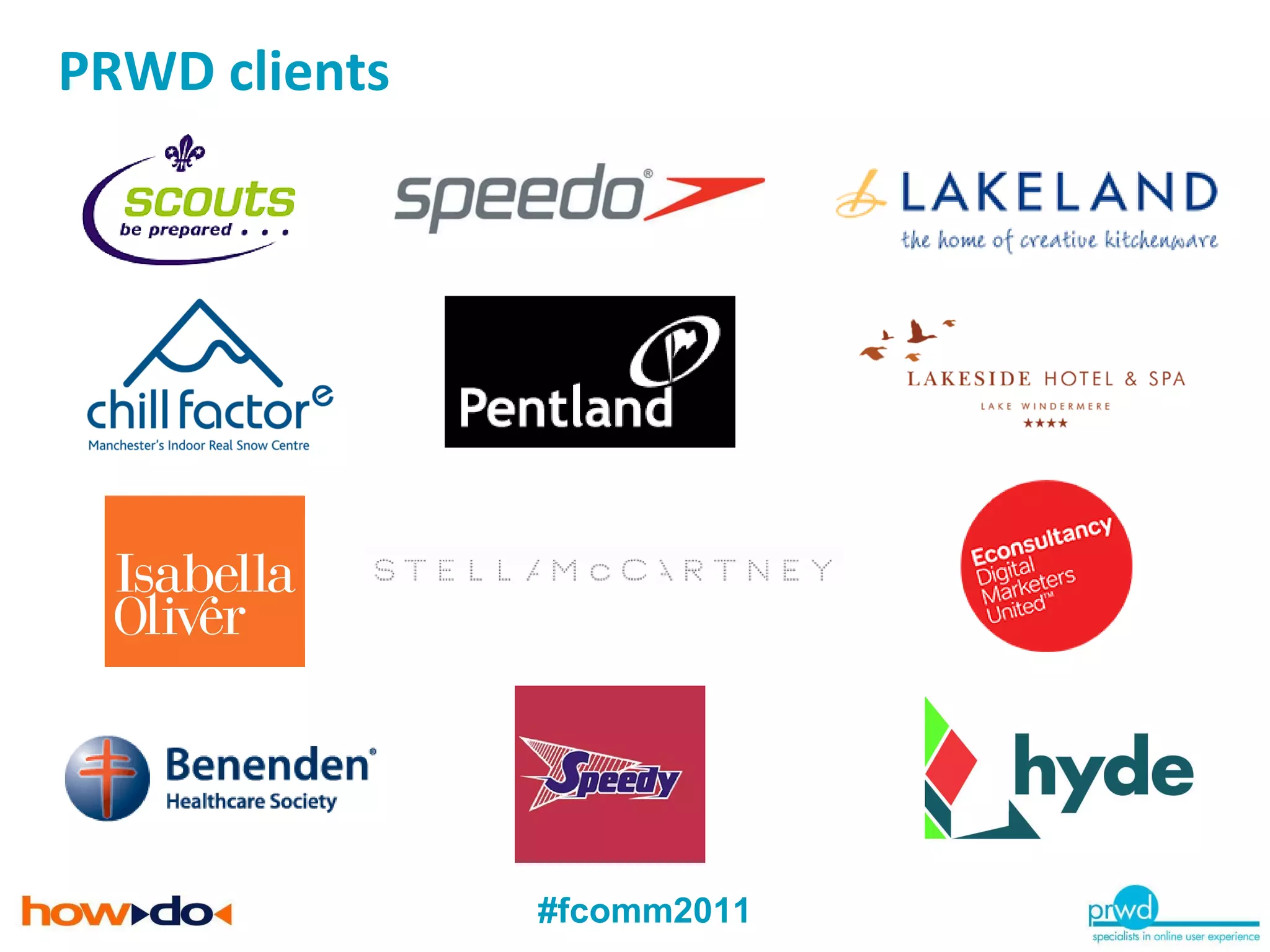 PRWD Clients Include PRWD clients 