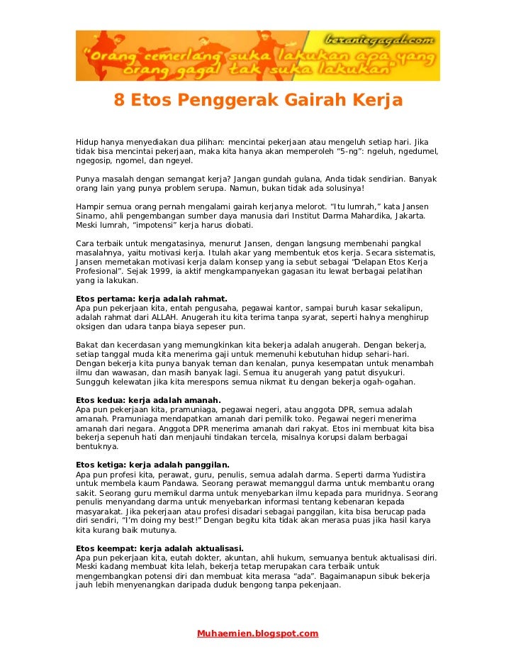Kata Kata Orang Lelah Bekerja