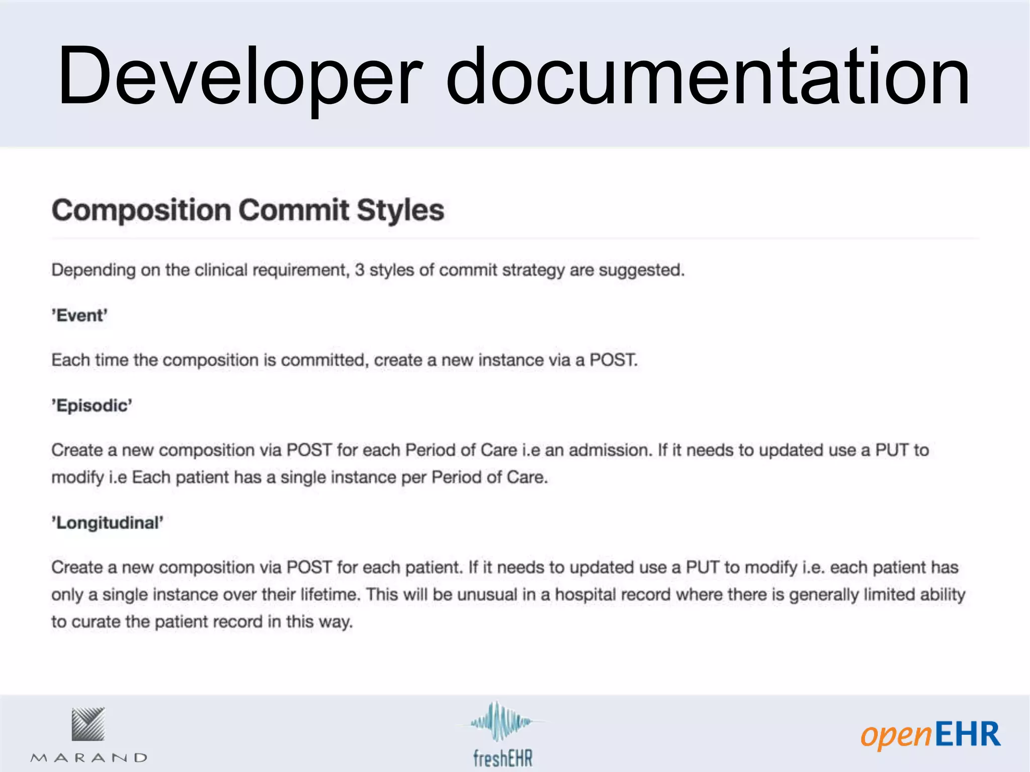 Developer documentation
 
