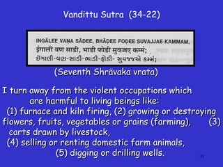 8 Explanation Meaning Of Vandittu Sutra Pratikramana Sutra 34