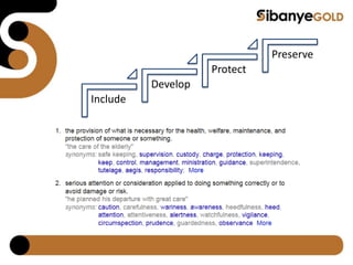 Include
Develop
Protect
Preserve
 