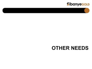 OTHER NEEDS
 