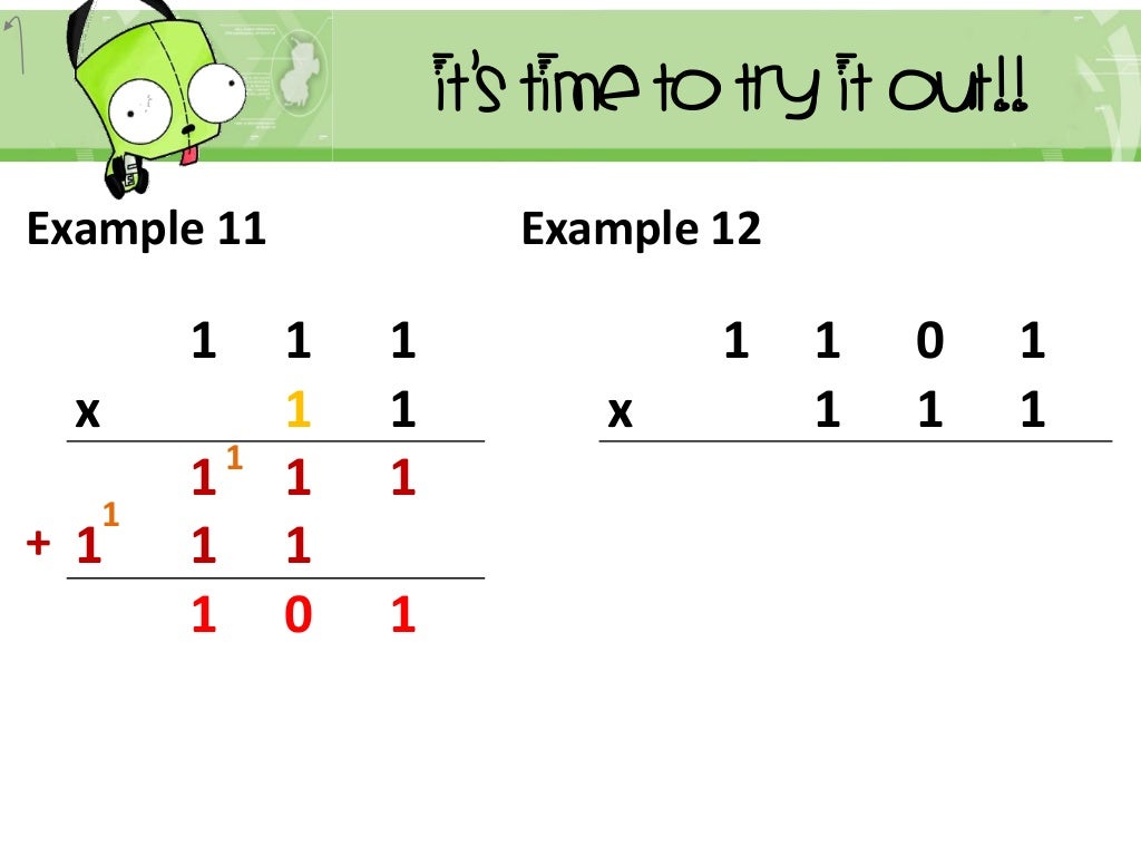 Binary Mathematics Sample Lesson