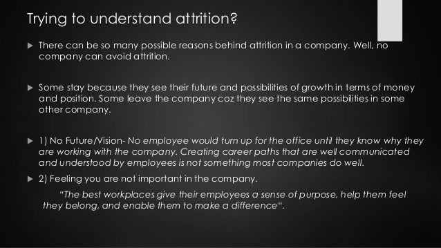 normal attrition rate normal attrition rate