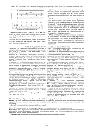 SCIENCE and EDUCATION a NEW DIMENSION PEDAGOGY and PSYCHOLOGY Issue 20