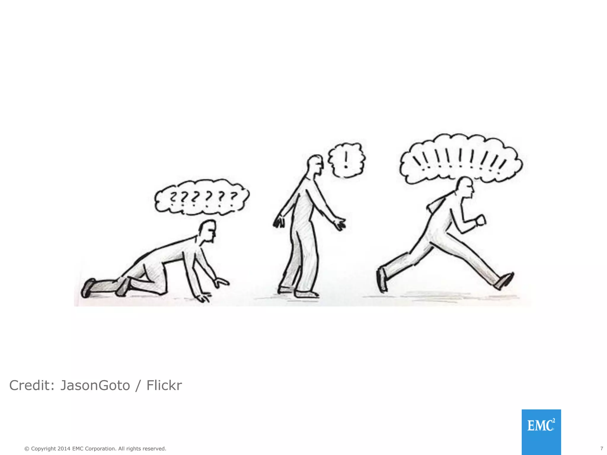 7© Copyright 2014 EMC Corporation. All rights reserved.© Copyright 2014 EMC Corporation. All rights reserved.
Credit: JasonGoto / Flickr
 