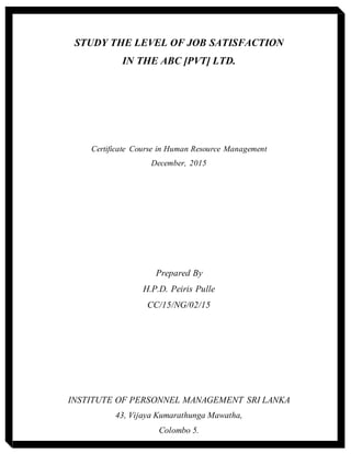 CCHRM Project cover page | DOCX