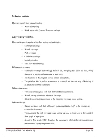 Project report | PDF