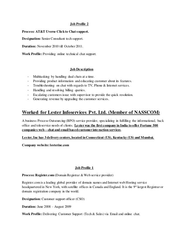 senior customer service advisor job description