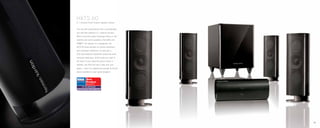 55
HKTS 60
5.1-channel home theatre speaker system
Turn any film performance into a commanding
one with this powerful 5.1-...