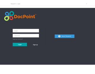 Docpoint | Login 1
 