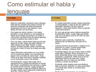 Como estimular el habla y lenguaje de su niño; algunas actividades | PPTX