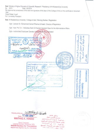 Graduation Certificate | PDF