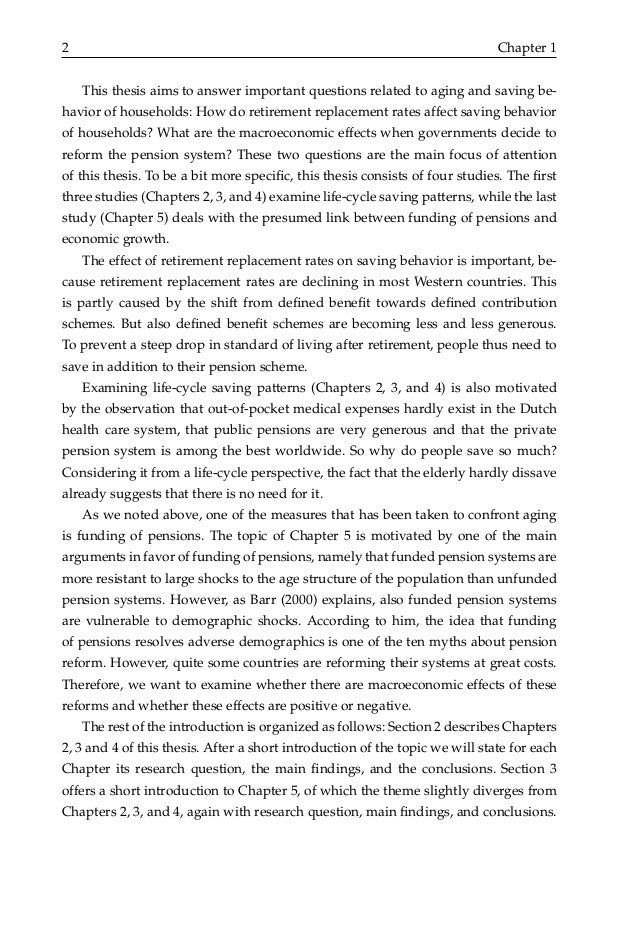 Phd thesis development studies