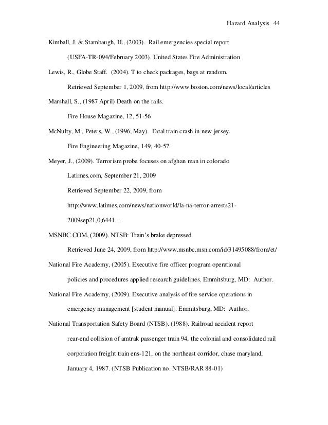 Final A Hazard Analysis And Vulnerability Assessment For The Philad