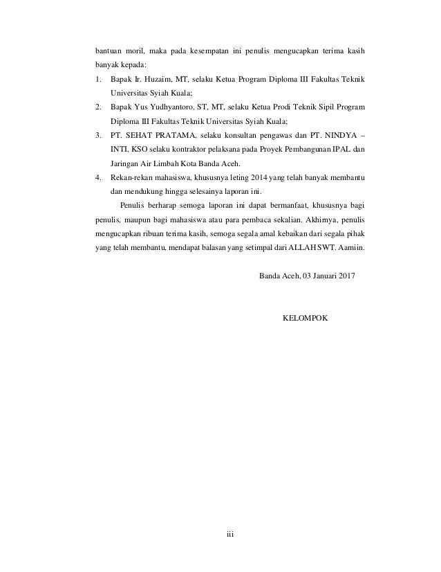 Laporan Observasi Lapangan K3