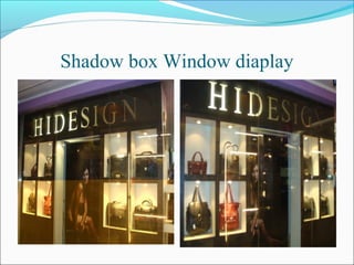 Presentation, of V.M -Analysis of Window Display and Store Front | PPT